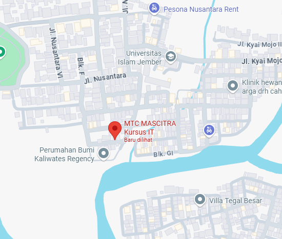 Map Jember